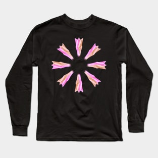 Pink crystal Long Sleeve T-Shirt